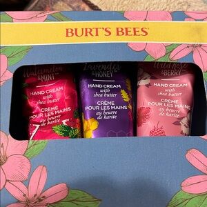 Bert’s bees scented hand creams